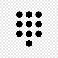 keypad, keyboard, numeric keypad icon svg