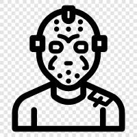 killer, slasher, horror, movie icon svg