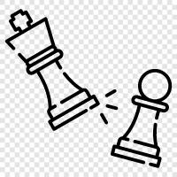 king, pawn, chess, game icon svg