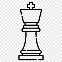 king, chess, game, pieces icon svg