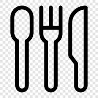 kitchen, knives, cooking, utensils icon svg