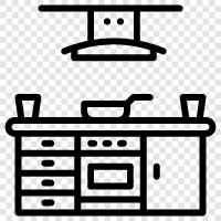 kitchen appliances, kitchen design, kitchen tools, kitchen tips icon svg