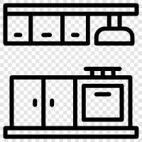 kitchen appliances, kitchen design, kitchen remodels, kitchen remodeling icon svg