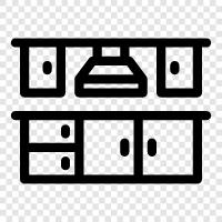 kitchen appliances, kitchen design, kitchen ideas, kitchen remodeling icon svg