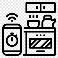 kitchen appliances, kitchen design, kitchen gadgets, kitchen tips icon svg