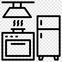 kitchen cabinets, kitchen remodel, kitchen renovation, kitchen design icon svg