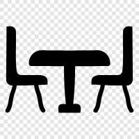 kitchen chairs, dining chairs, counter chairs, bar chairs icon svg