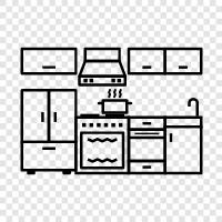 kitchen design, kitchen design ideas, kitchen design software, kitchen remodeling icon svg