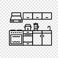 kitchen design, kitchen remodeling, kitchen design ideas, kitchen design software icon svg