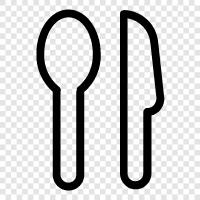 kitchen, silverware, utensils, cookware icon svg