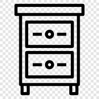 kitchen, cabinet, storage, dresser icon svg