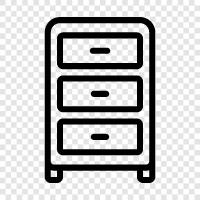 kitchen, storage, pantry, cupboard space icon svg