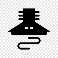 kitchen hoods, kitchen exhaust hoods, kitchen exhaust fans, kitchen exhaust icon svg