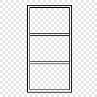 kitchen, cupboard doors, kitchen storage, kitchen cabinet icon svg