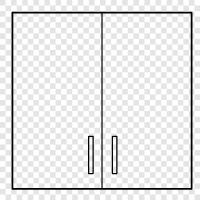 kitchen, cupboard doors, kitchen cabinets, kitchen pantry icon svg