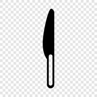 kitchen knife, butcher knife, kitchen shears, seafood knife icon svg