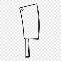 kitchen knife, butchering knife, kitchen knives, best butcher knife icon svg