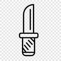 kitchen knife, kitchen shears, butcher knife, chef knife icon svg