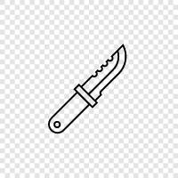 kitchen knife, steak knife, carving knife, chef s knife icon svg