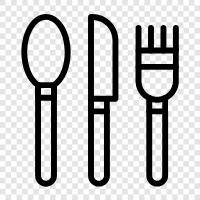 kitchen knives, kitchen utensils, kitchen gadgets, kitchen utensil icon svg
