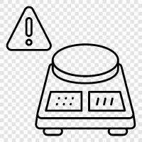 kitchen scale for baking, kitchen scale for weight, kitchen scale for measurements, kitchen scale icon svg