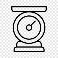 kitchen scales, kitchen weighing scales, kitchen food scales, kitchen counter scales icon svg