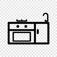 kitchen table, table for cooking, kitchen island, cooking surface icon svg