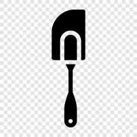 kitchen utensil, cooking utensil, kitchen tool, Spatula icon svg