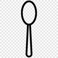 kitchen utensil, cooking utensil, eating utensil, Spoon icon svg