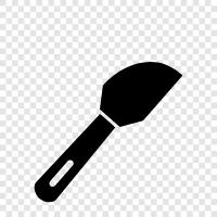 Küchenutensil, Spatel, Bratpfanne, Küchenhilfe symbol