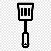 kitchen utensil, spatula, cooking utensil, cookware icon svg