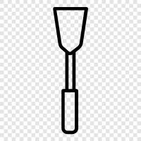 kitchen utensils, kitchen tools, cooking utensils, Spatula icon svg