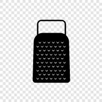 kitchen utensils, kitchen gadgets, kitchen tools, Grater icon svg