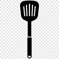 kitchen utensils, kitchen tools, cooking utensils, Spatula icon svg