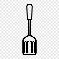 kitchen utensils, cooking utensils, kitchen tools, Spatula icon svg