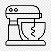 KitchenAid, KitchenAid Stand Mixer, Bread Machine, KitchenAid Art icon svg