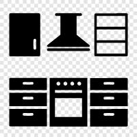 kitchens, cooking, cooking pots and pans, kitchen utensils icon svg