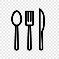 kitchenware, utensils, silver, stainless steel icon svg