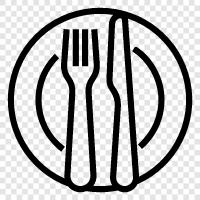 knife etiquette, utensils for food, spoon etiquette, utensils etiquette icon svg