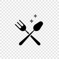 Knife, Fork, Knife Sharpener, Utensil Holder icon svg