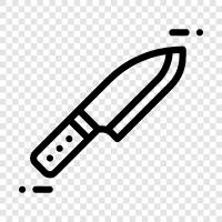 Knife, Kitchen, Butcher, Kitchen Knife icon svg