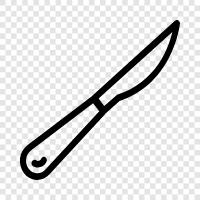 Knife Sharpener, Knife Steel, Knife Handle, Knife Sheath icon svg
