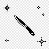 Ножом точилка, ножом, ножом на продажу Значок svg