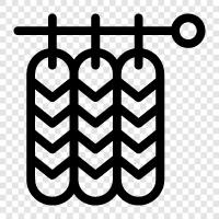 knitting, knitting needles, sweaters, scarves icon svg
