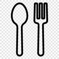 knives, forks, spoons, cutlery icon svg