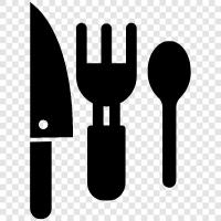 knives, kitchen knives, kitchen utensils, kitchen tools icon svg