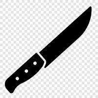 knives, kitchen knives, sporting knives, chef knives icon svg