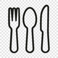 knives, steak knives, kitchen knives, Cutlery icon svg