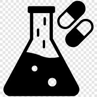 lab, equipment, science, glass Значок svg