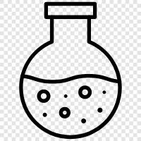 laboratory flask, glass flask, laboratory glass flask, chemical flask for sale icon svg